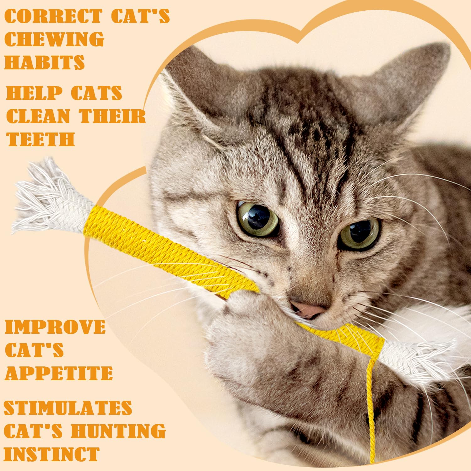 ELNX Catnip Toy Bite Rope - Image 4