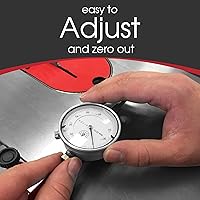 Vista 6 de A Line It Basic, herramienta de calibración y alineación para sierra de mesa con indicador de esfera de precisión para alineación de sierra de mesa