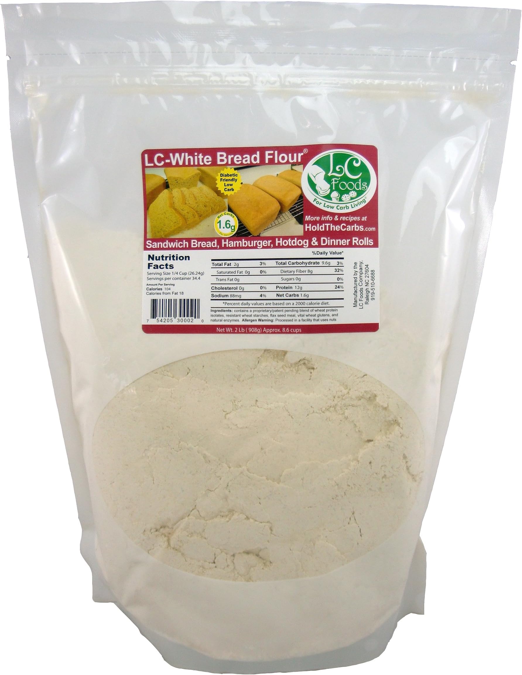 King Arthur, Keto Wheat Flour Blend, NonGMO Project