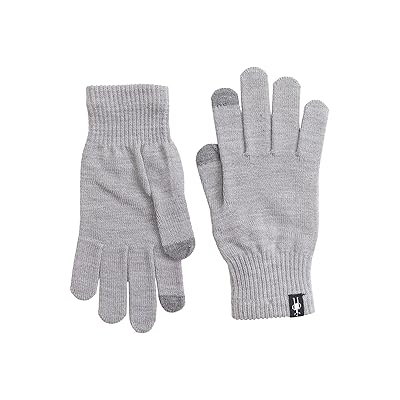 Smartwool Merino Liner Gloves Extreme Cold Weather Gloves Light Gray Heather