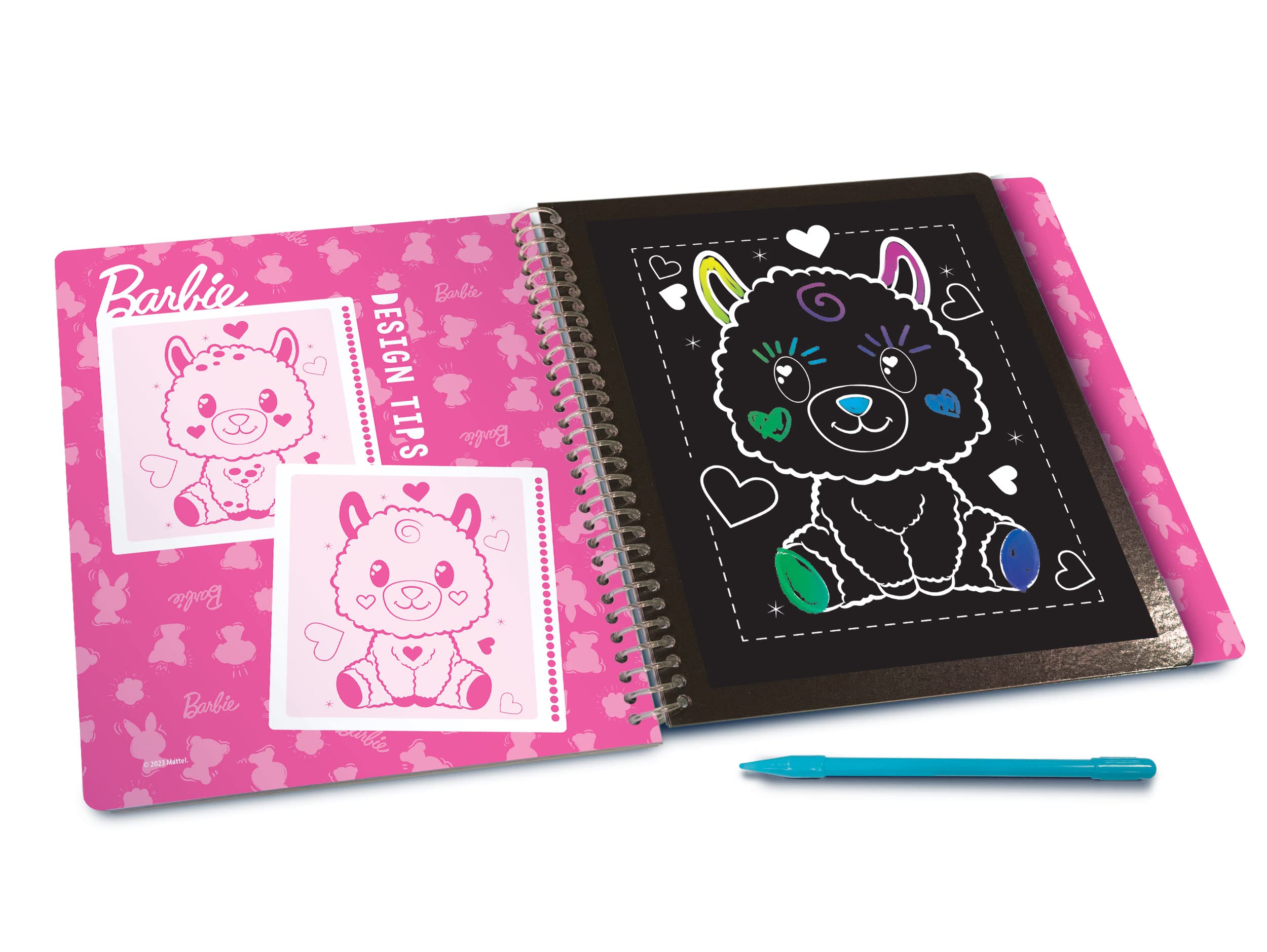 Barbie cutie. Scratch reveal. Ediz. a spirale. Con penna in legno