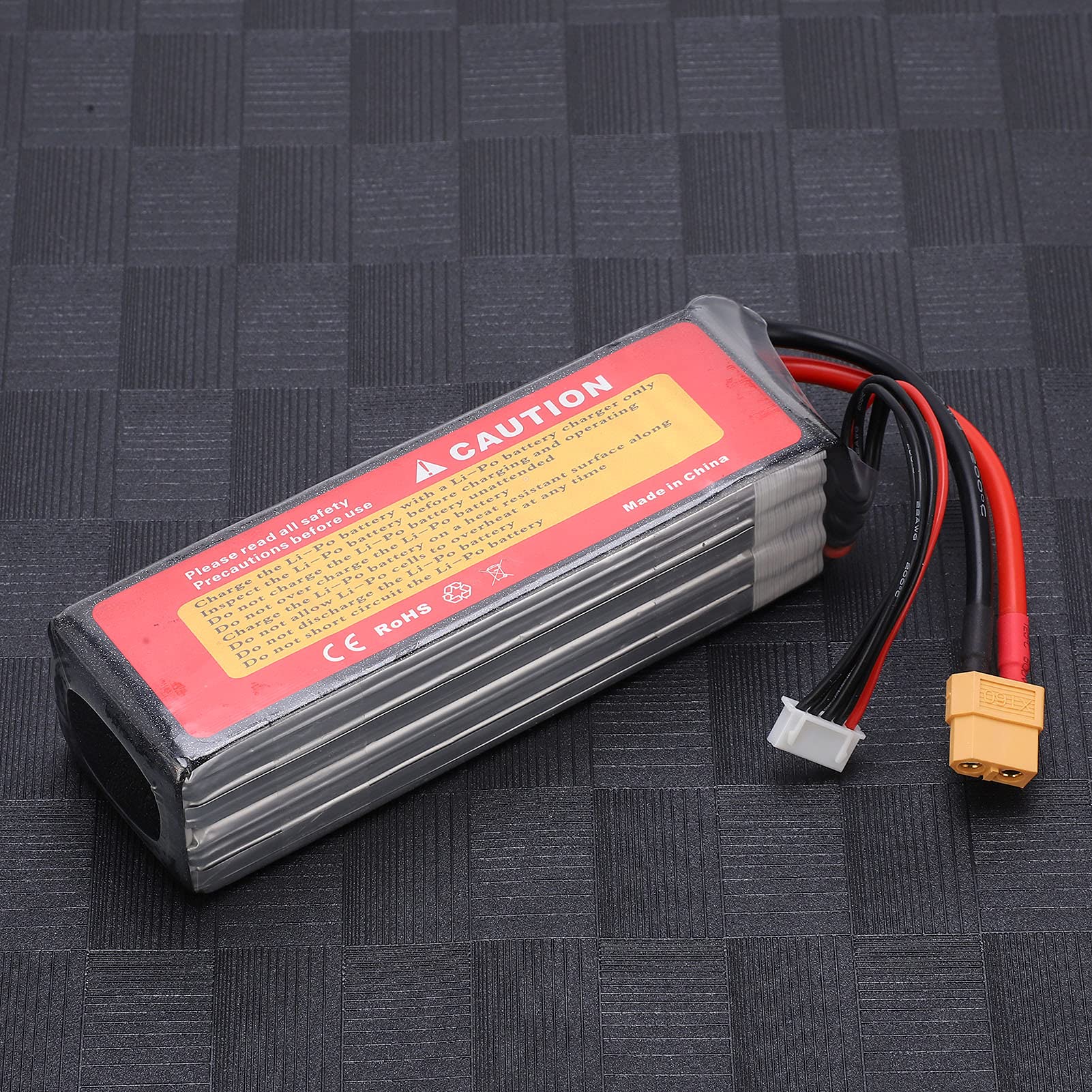 Batteria Lipo 14,8 V 4000 mAh 4S 60C per droni per barche RC Alimentatore a lunga durata