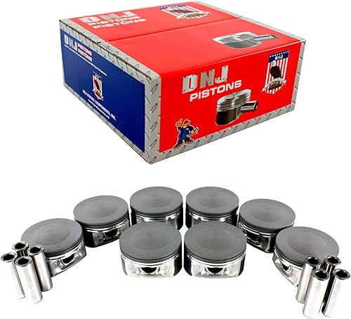 DNJ P1163.40 Juego de pistones de gran tamaño para Chrysler, Dodge, Jeep, RamAspen, Challenger, Charger, Commander, Durango, Grand Cherokee, Ram