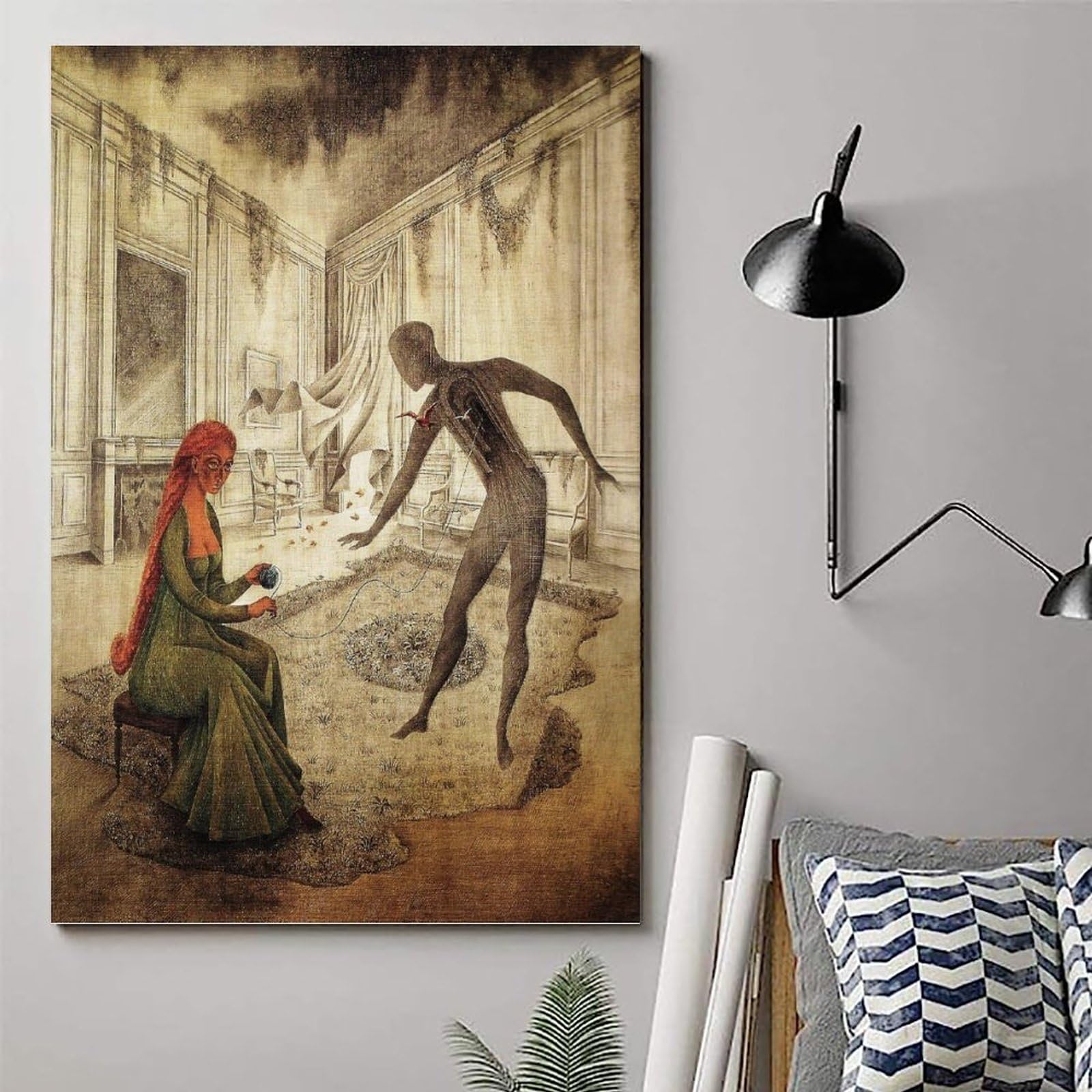 Amazon.co.jp: Remedios Varoレメディオス・バロ絵画作品（枯葉