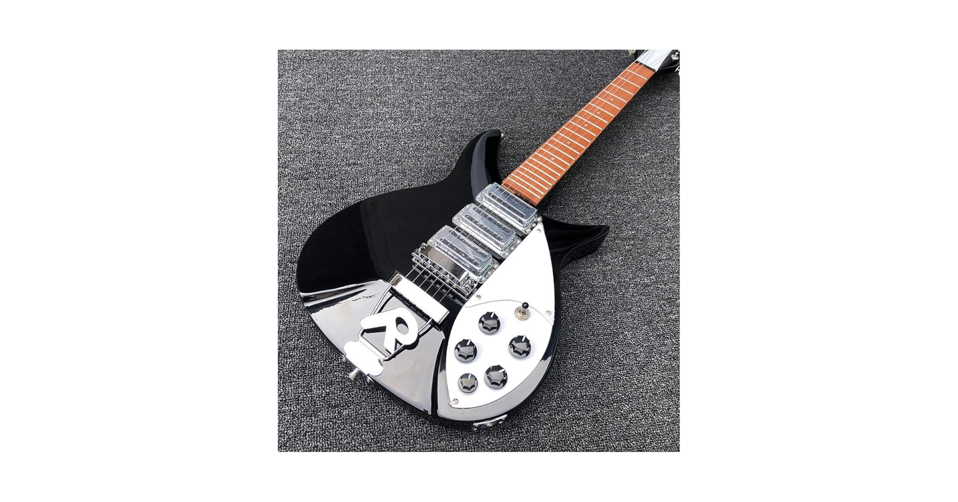 Amazon.co.jp: ギター ブラックエレキギター34インチRテール