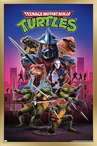 Trends International Teenage Mutant Ninja Turtles (1990) - Póster de pared de una hoja