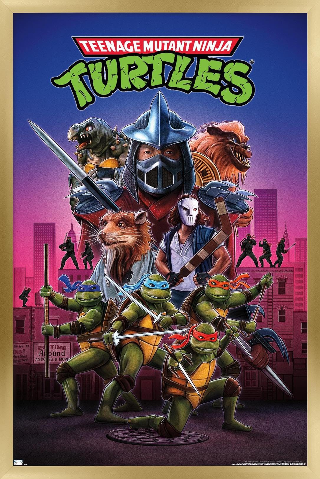 Trends International Teenage Mutant Ninja Turtles (1990) - One Sheet Wall Poster
