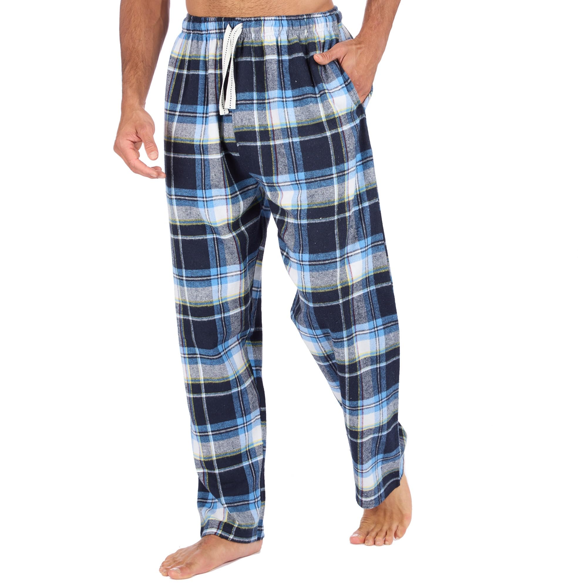 Style It Up Men's Sky Fleece Flannel Pyjama Set Lounge Top Pants Pjs Pajamas Nightwear Gift Warm, (, Xxl)
