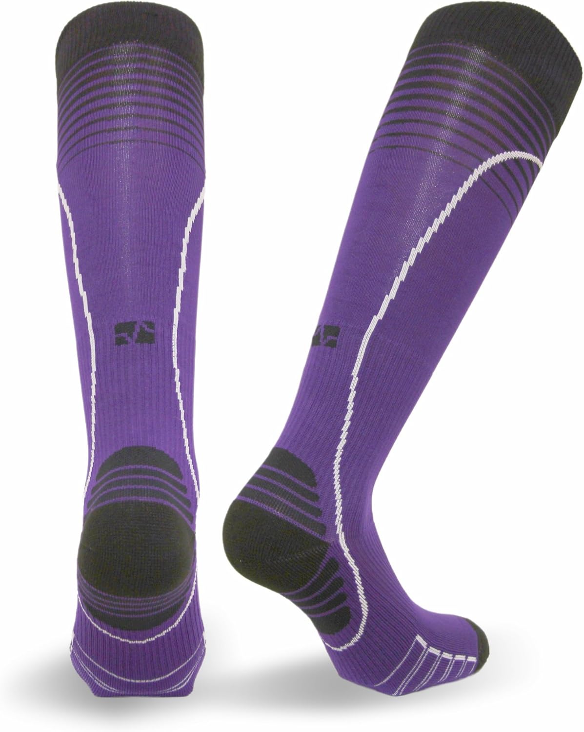 Vitalsox Italian Premium Patented Graduated Compression Silver Drystat Running Socks(1Pair-Compression)