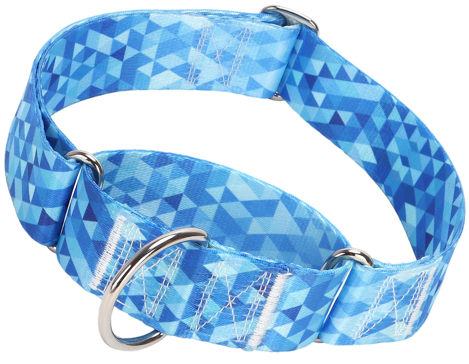 MAOWUWUJOZ 1.5 Inch Martingale Collar for Dogs, Wide, Big & Thick, No-Slip, Escape Proof, Choke-Free, No Pull Cinch Collar for Medium, Large, Extra