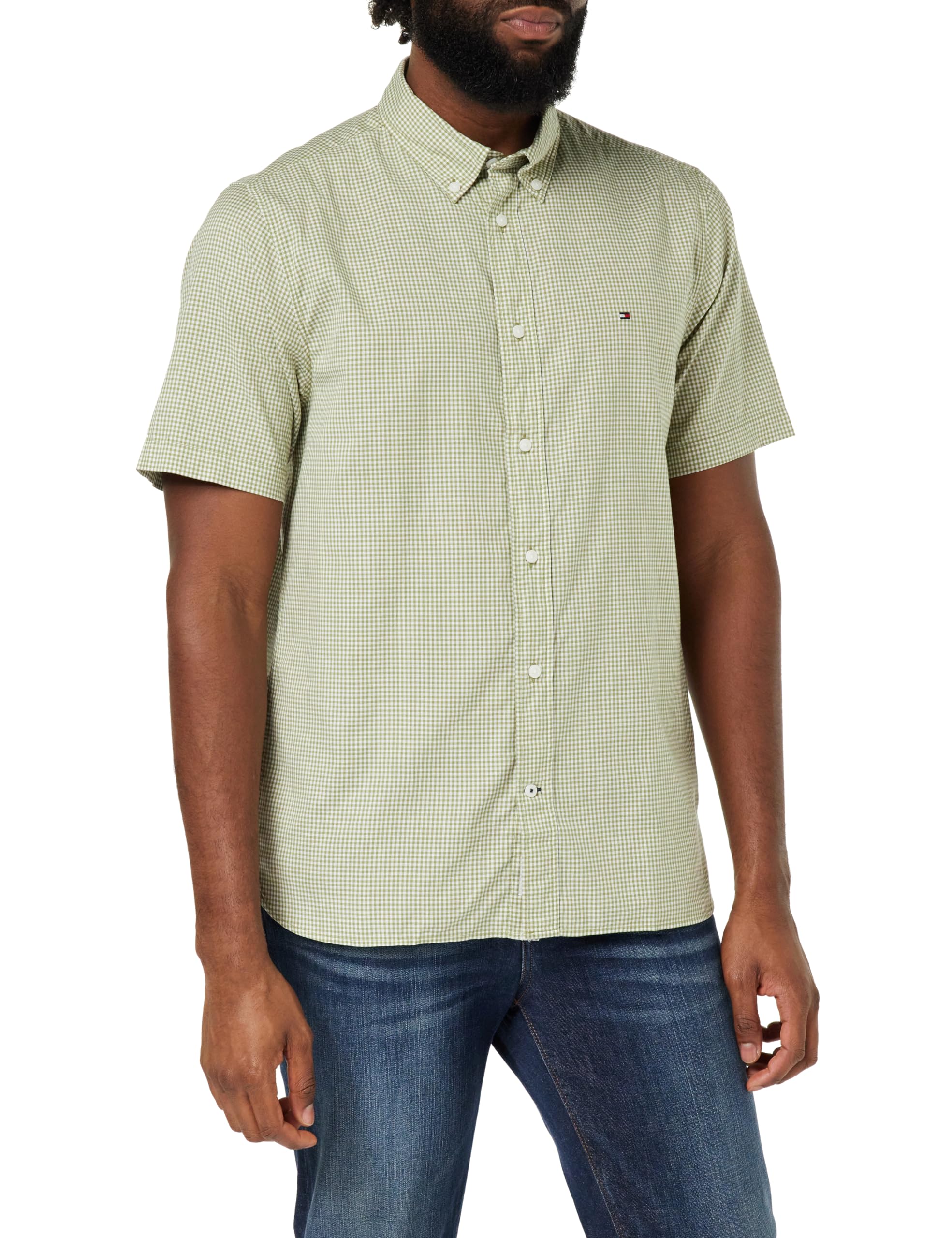 Tommy Hilfiger Herren Hemd Kurzarm