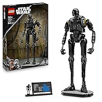 LEGO Star Wars 75434 Droide di Sicurezza K-2SO - Action Figure Giocattolo Snodabile