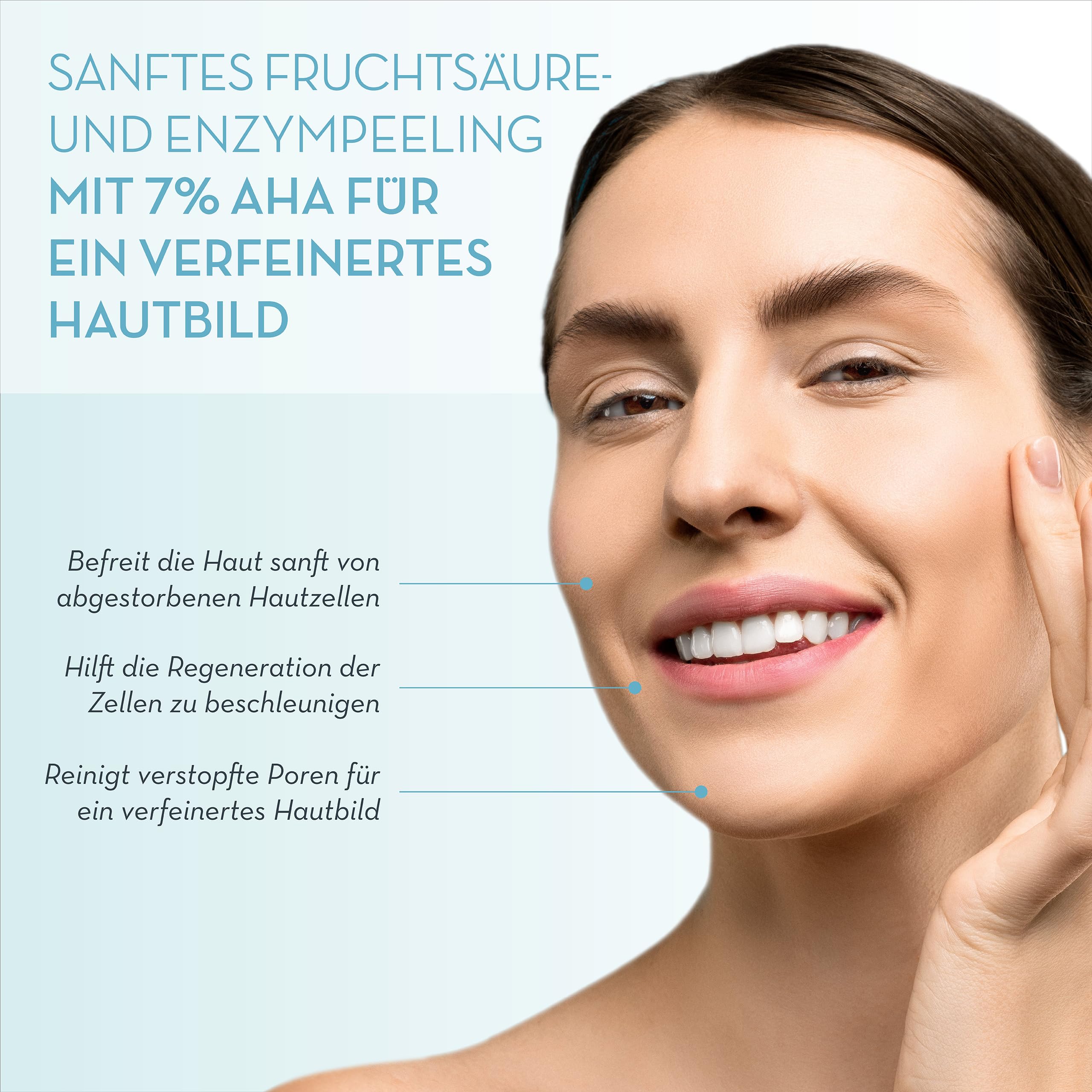 JEAN D'ARCEL ARCELMED Dermal Refresh Gel - Peeling - Sanftes Fruchtsäure - Enzympeeling mit AHA - 30ml