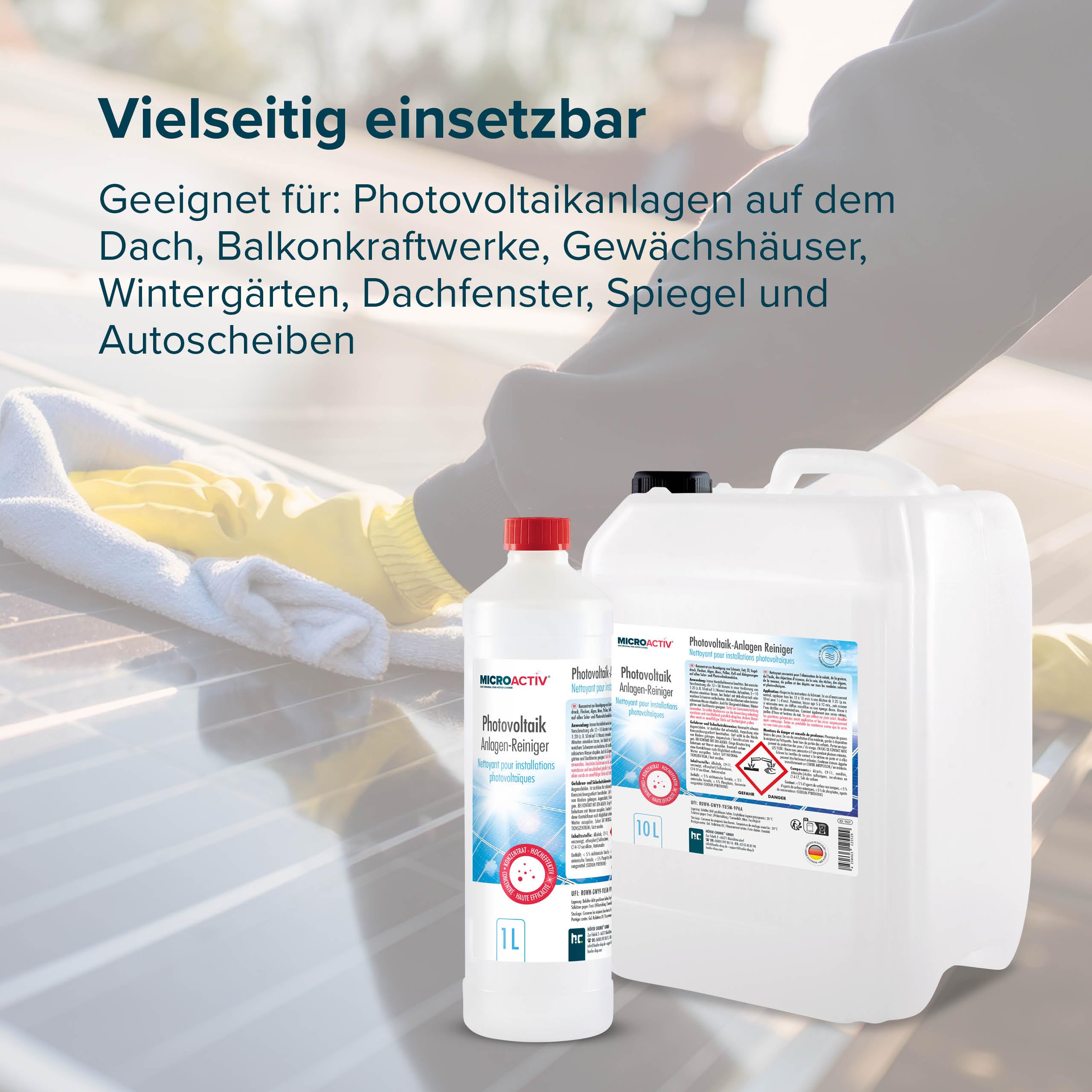 Höfer Chemie Photovoltaik Anlagen Reiniger Konzentrat 10 L
