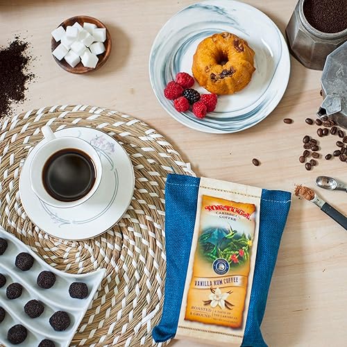 Miniatura 7 de TORTUGA Caribbean Port Royal Jamaican Blue Mountain Flavored Coffee- Roasted and Ground Coffee 10oz - The Perfect Premium Gourmet Gift for Gift