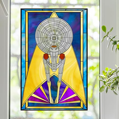 ST Enterprise SciFi - Lámina para vidrieras (15.75 x 24 pulgadas) disponible en Yaxa Guatemala