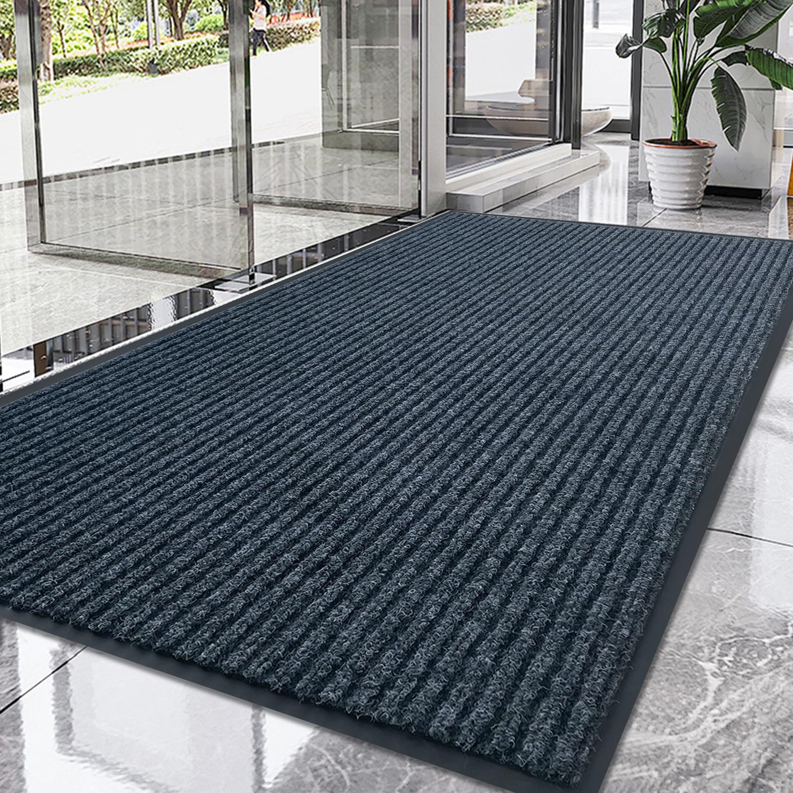 Front Door Mat, 3'x10'Indoor Outdoor Welcome Commercial Floor Mats — Amazon image 4
