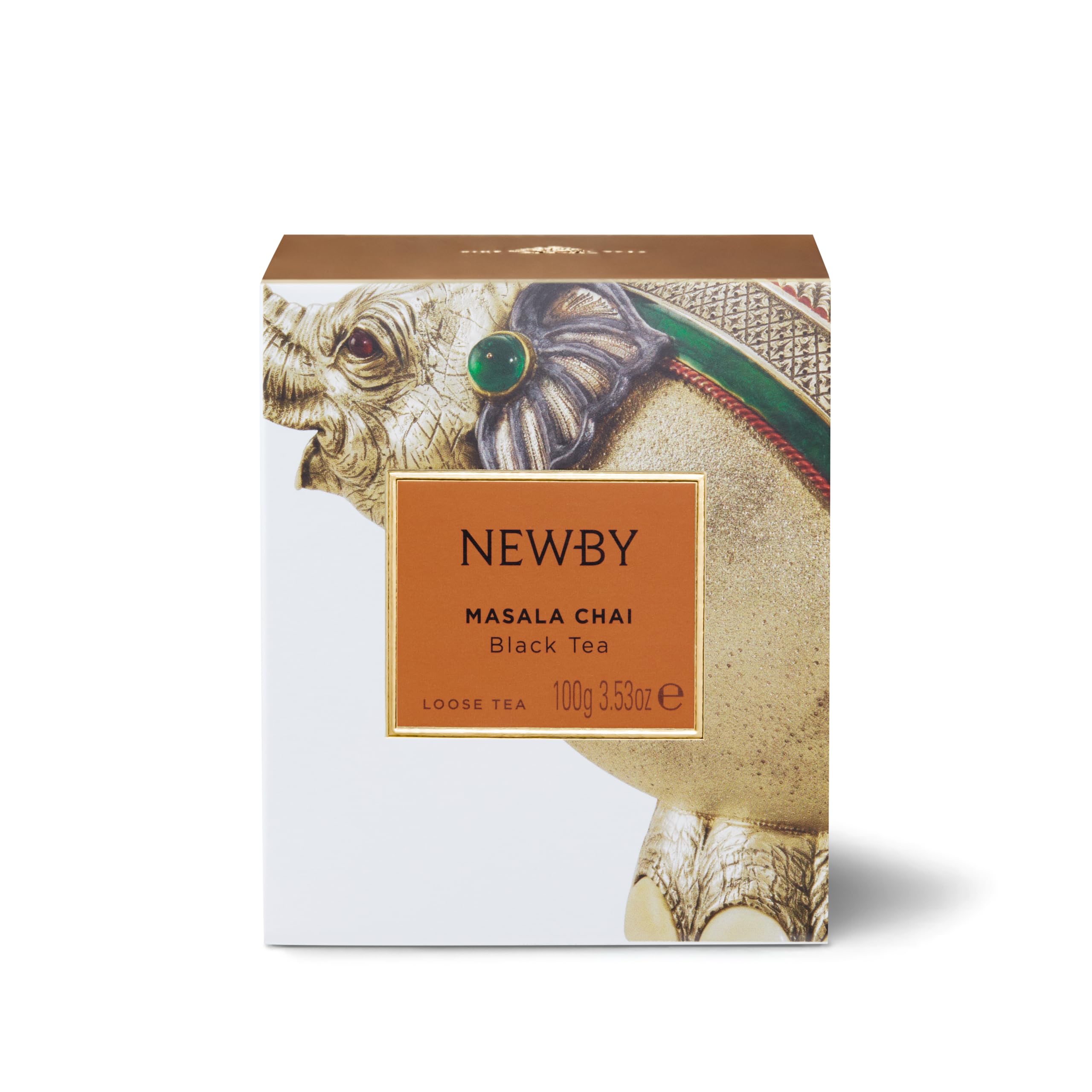 Masala Chai | Loose Leaf Black Tea | Made with Fresh, Locally Sourced Cinnamon, Clove, Black Pepper, Cardamom and Ginger | Fragrant Aroma | Sweet, Spicy Taste | 100g