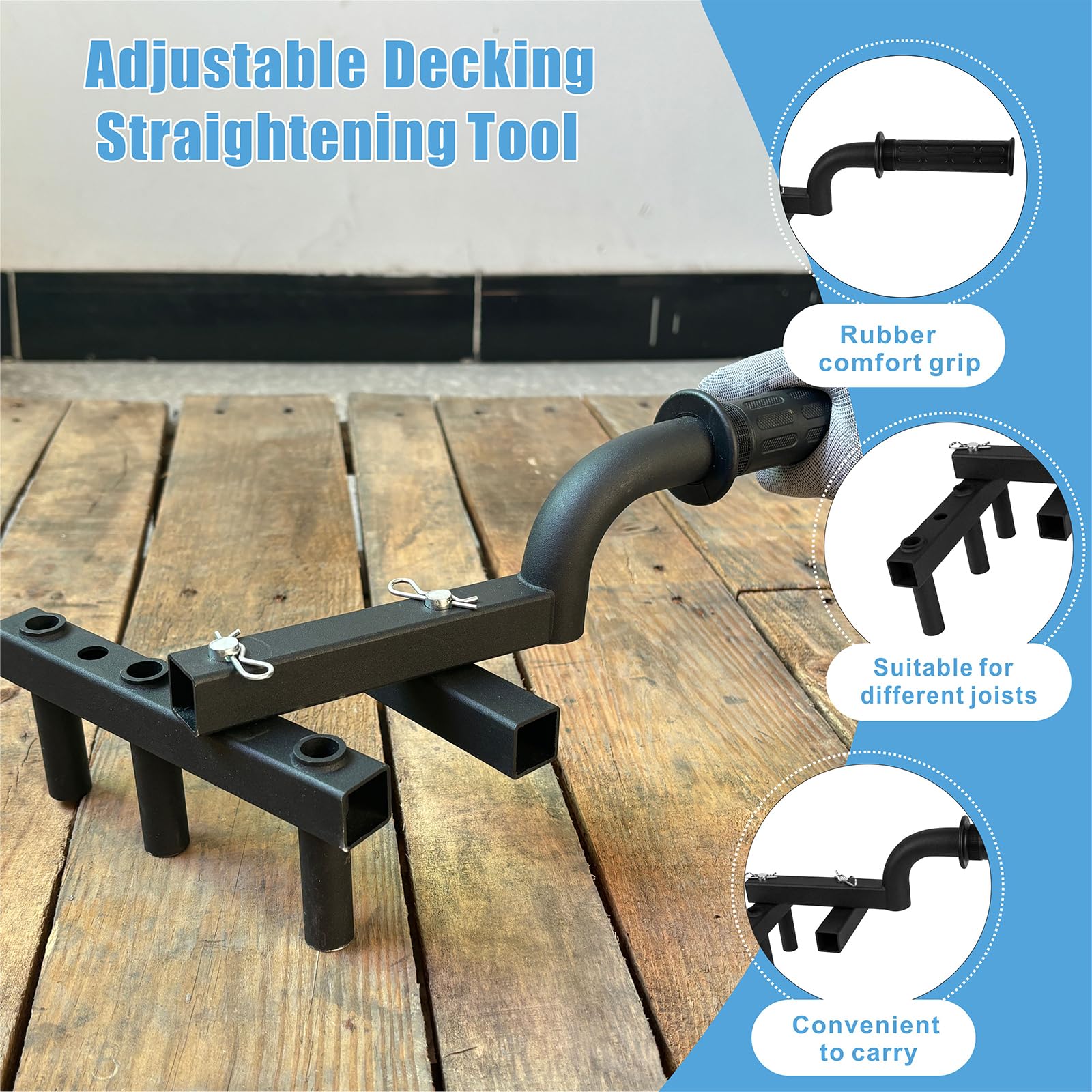 VANROUG Decking Straightening Tool - Image 4