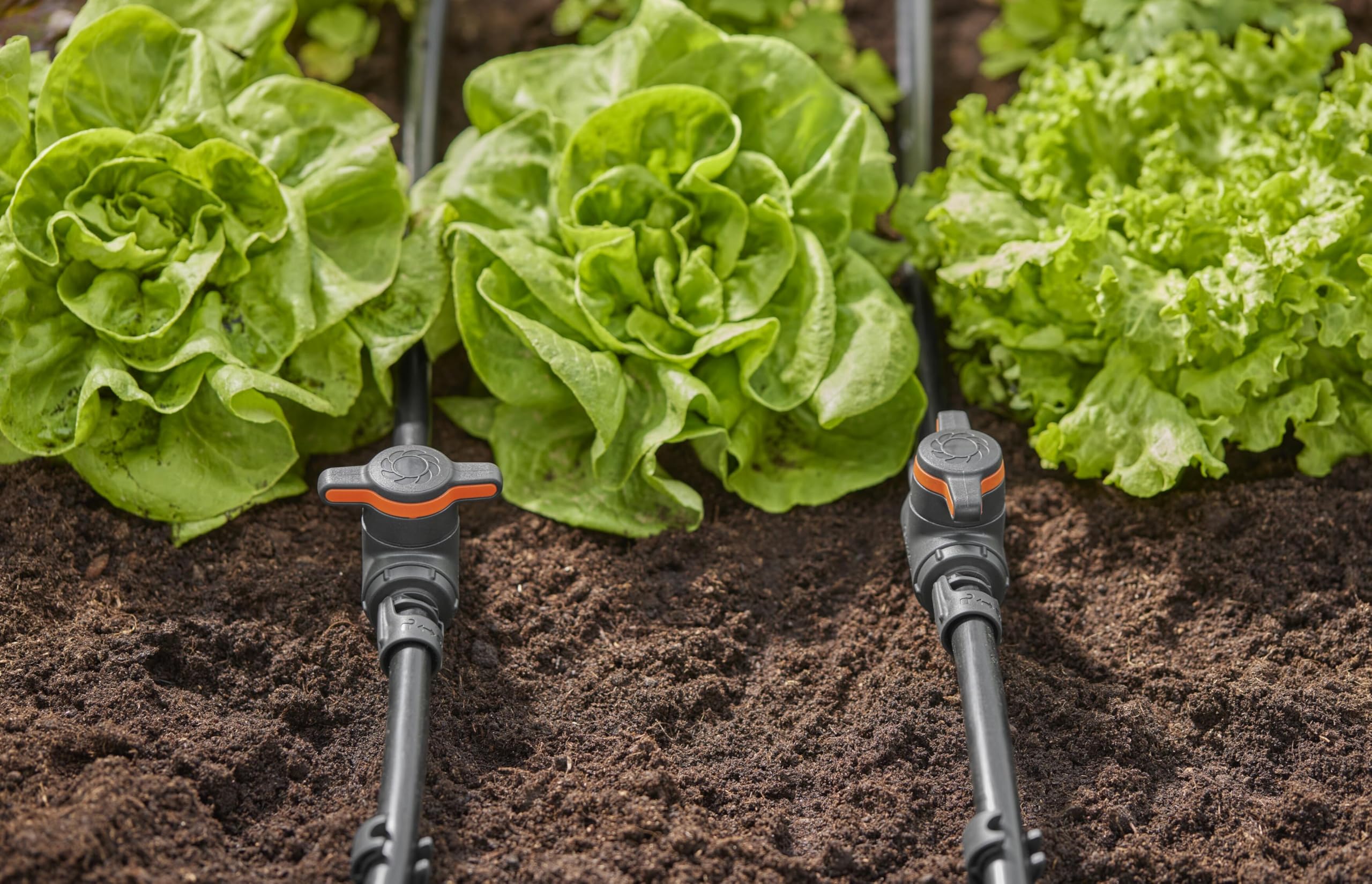 Gardena System Micro-Drip zawór regulacyjny i odcinający 13 mm (1/2 cala): Proste odcinanie rur i bezstopniowa regul. przepływu wody, akcesoria do rur instal.h i rur kropl. (13207-20)