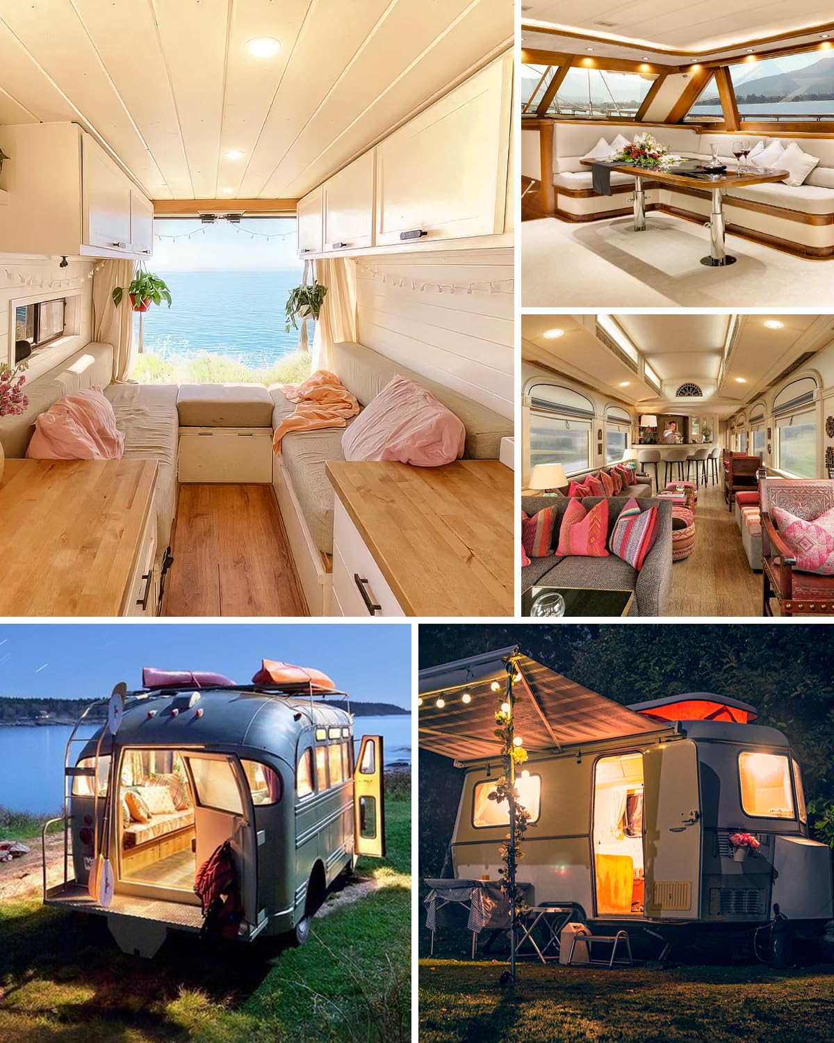 SUPAREE 6 Pezzi Luci LED Camper 12v Interno Faretti 12 Volt LED da Incasso 3000K 400LM 3.5W per Roulotte