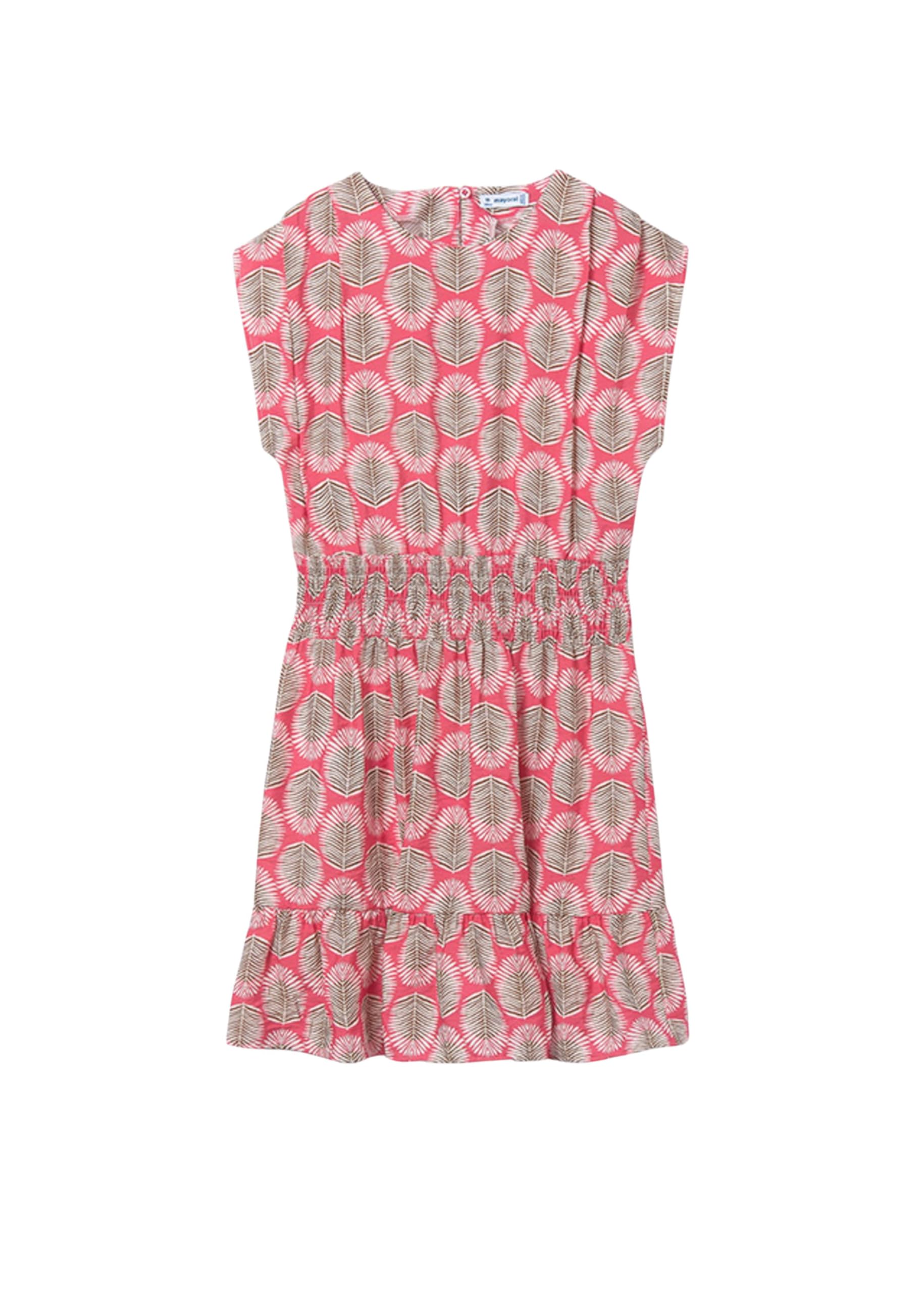 Mayoral Vestido Niña Verano - Estampado - Ropa de Vestir Niña - Ropa de Regalo - para Niñas y Adolescentes de 8 Años a 16 Años