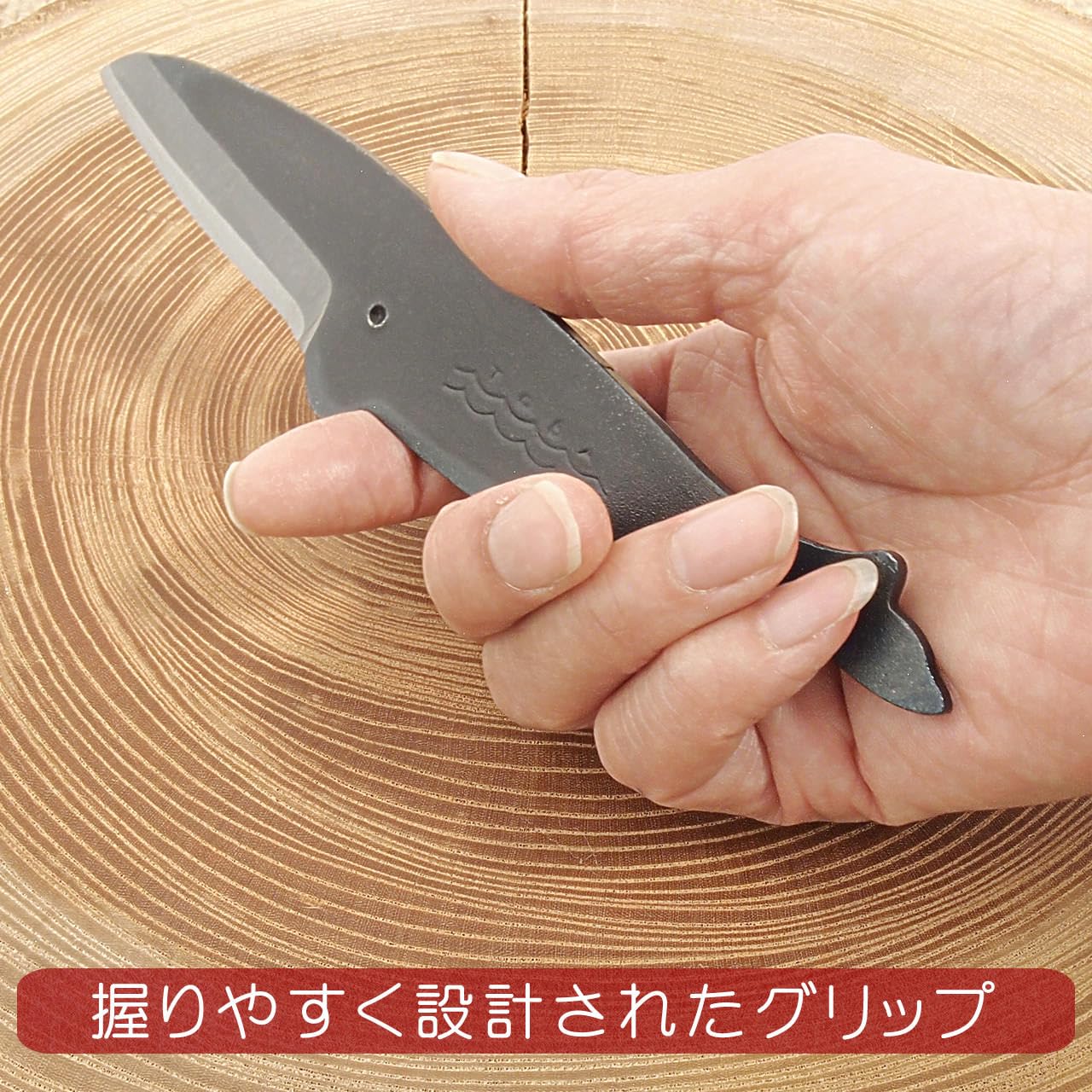 Amazon.co.jp: かわいいくじらナイフ ニタリクジラ 土佐打刃物 鉛筆