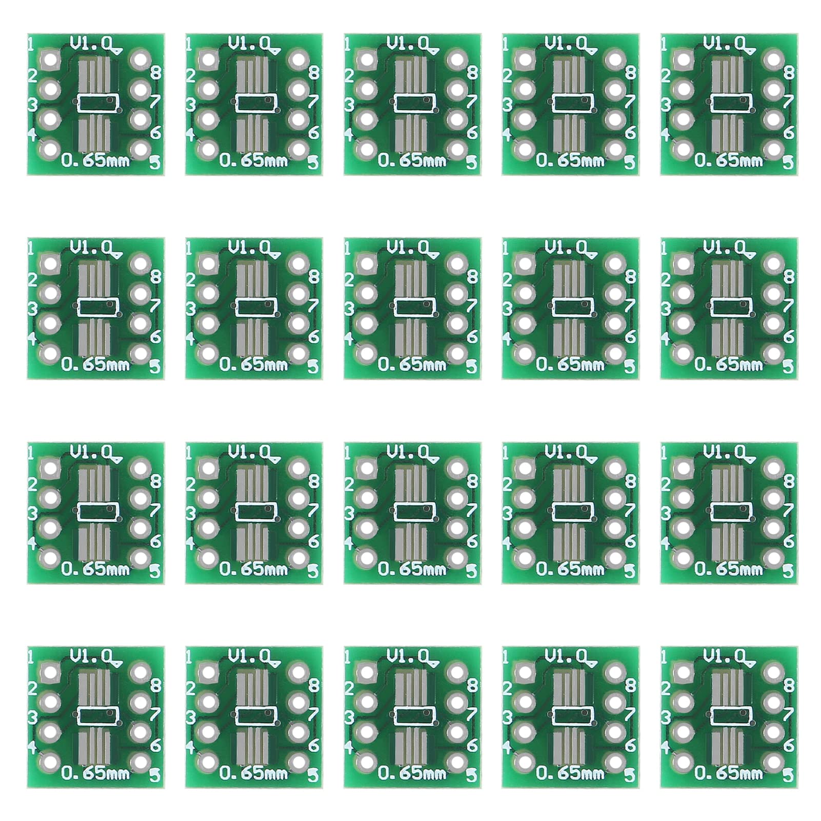 20pcs SOP8 SSOP8 TSSOP8 to DIP8 PCB Pinboard SMD to DIP Adapter PCB Proto Board 0.65mm/1.27mm to 2.54mm DIP Pin Pitch PCB Board Converter Socket (B09XBD3VXL) Amazon Price History, Amazon Price Tracker