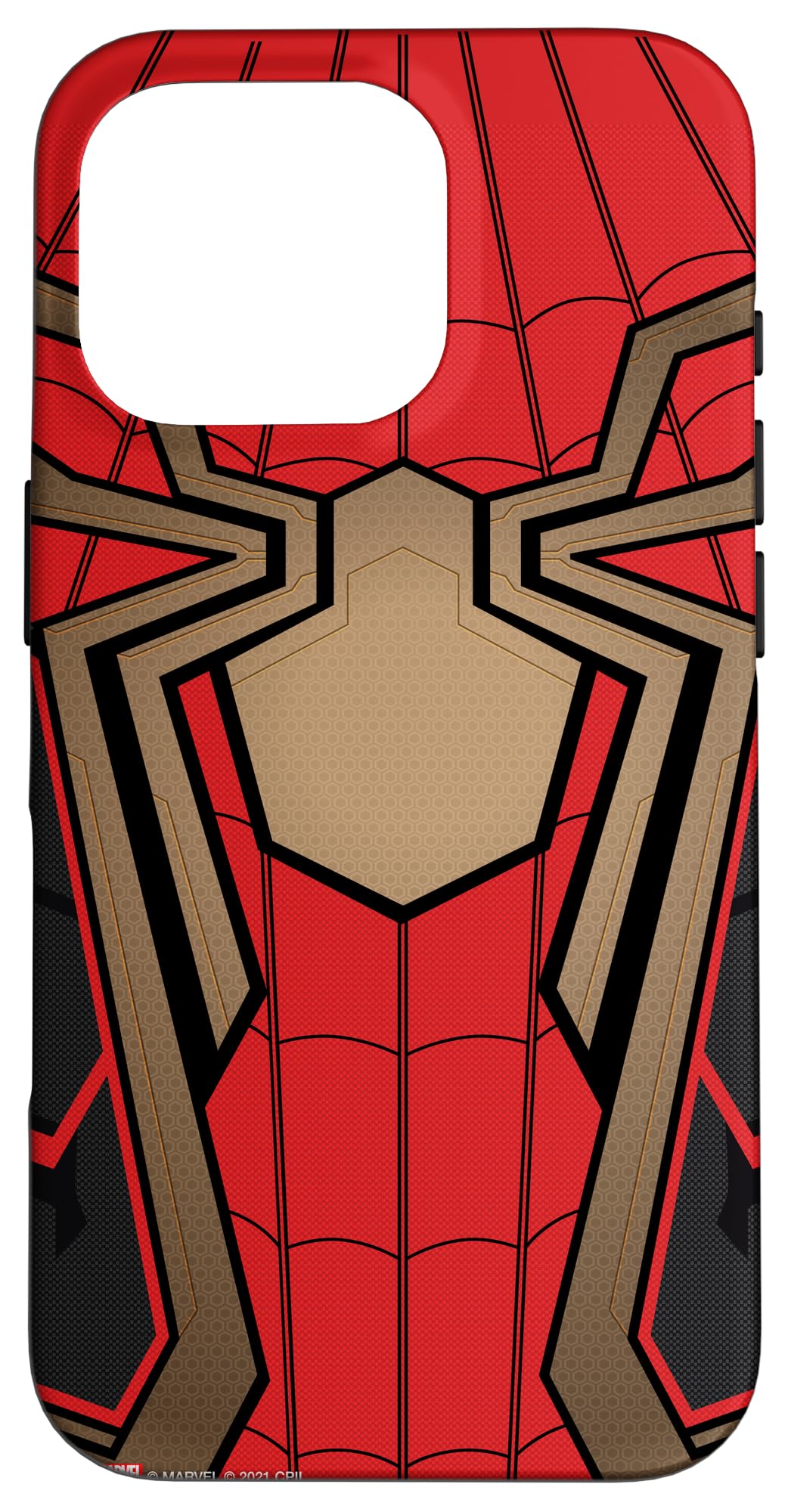 Marvel Spider-Man: No Way Home Integrated Suit Red Case for iPhone 16 Pro