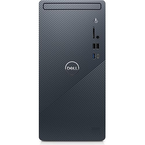 Dell Inspiron 3030 Tower Desktop Computer - 14th Gen Intel Core i5-14400 up to 4.70 GHz Processor, 32GB DDR5 RAM, 1TB NVMe SSD, Intel UHD Graphics 730, DVD+RW, Windows 11 Home