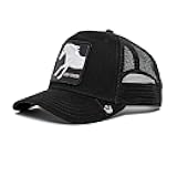 One Size The Farm Unisex Original Adjustable Snapback Trucker Hat, Black