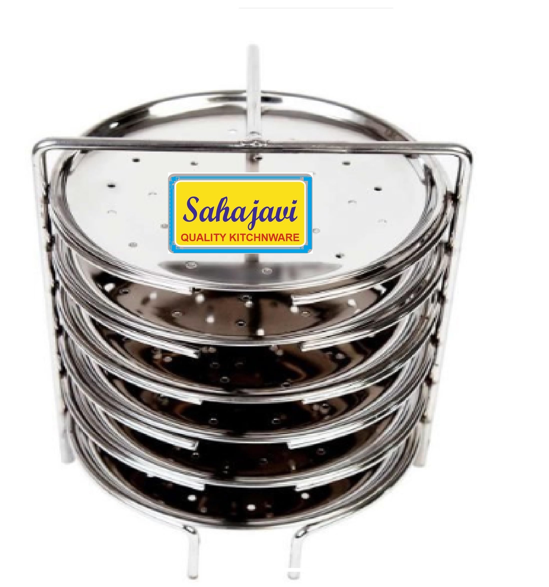 Sahajvi-Pure Stainless Steel 5-Idiyappam plate with stand (B0CRVL1R5Y) Amazon Price History, Amazon Price Tracker