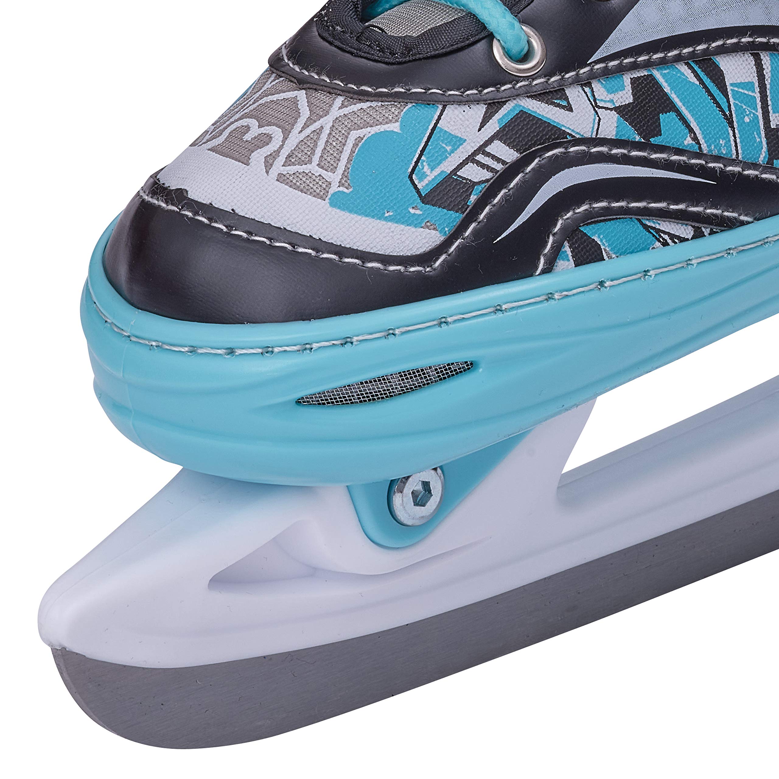 Apollo Patines de Hielo X Pro – Patines de Hielo Ajustables para Mujeres, Niños y Adolescentes, Elegantes Patines de Hielo para Niños, 3 Tallas (de 31 a 42)
