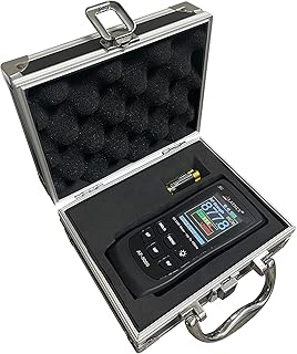LATNEX AF-5000 5G EMF Meter with Aluminium Carrying Case and Calibration Certificate. Measures RF up to 10GHz, Magnetic Fields(Gauss), and Electrical Fields