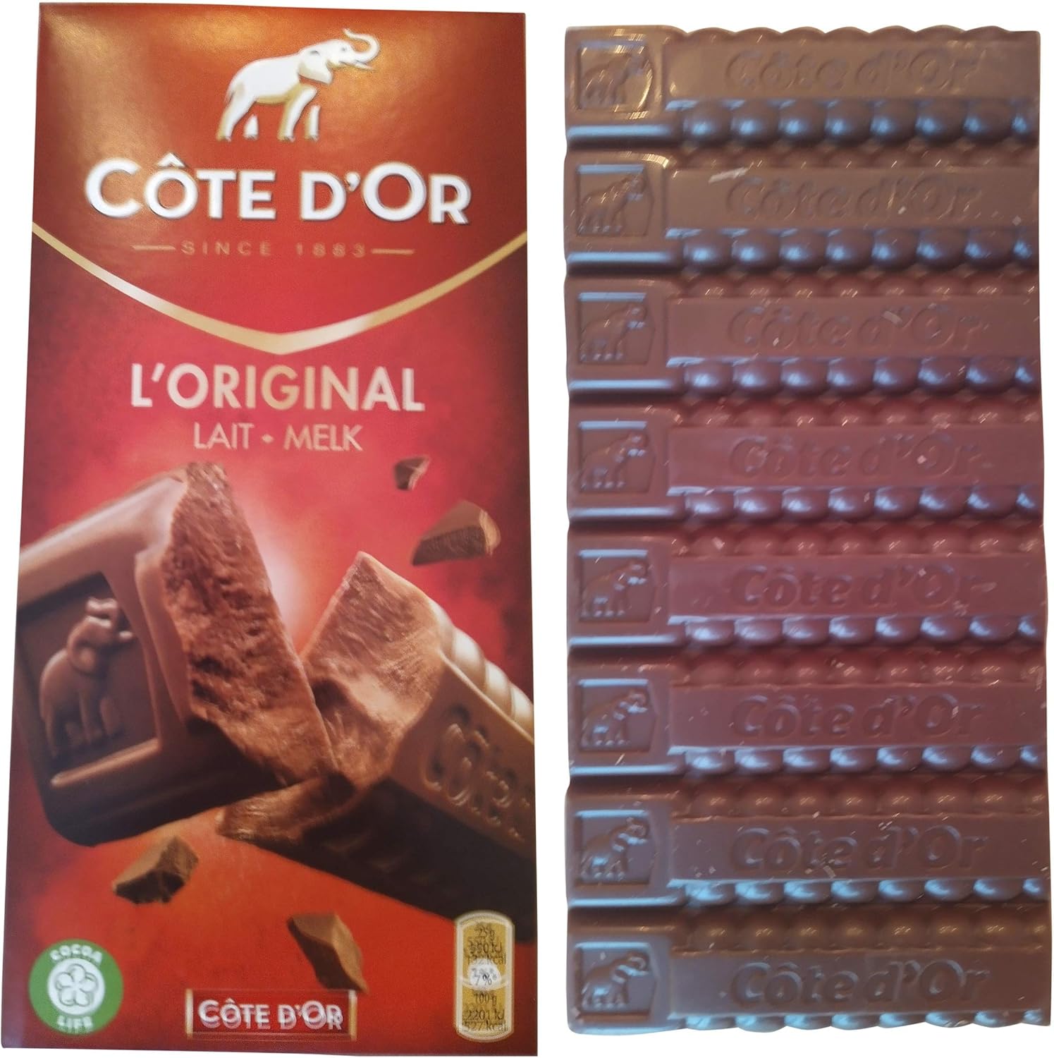 Cote d’Or Chocolate Milk Chocolate Cote d Or Chocolate from Belgium