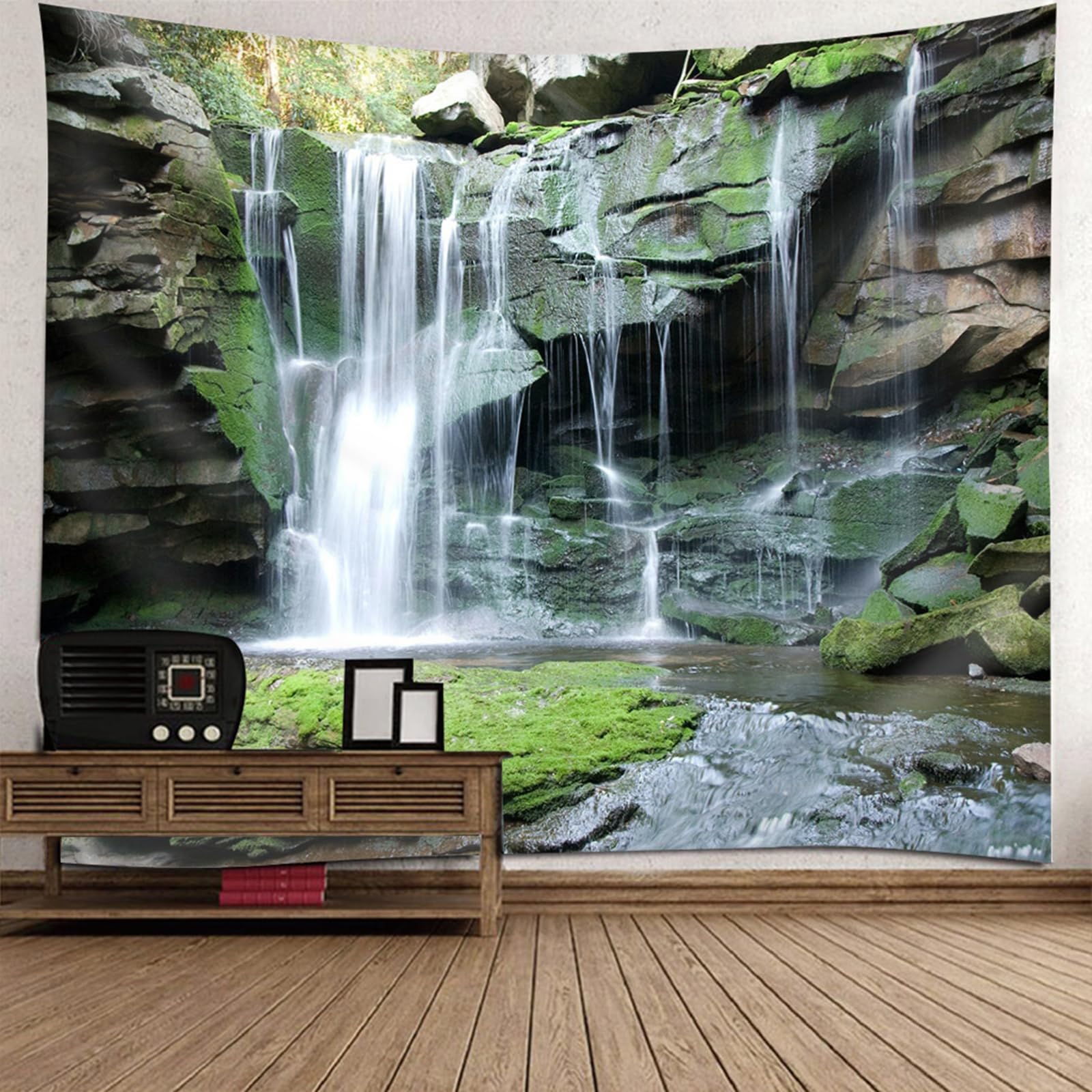 Tapiz de pared de paisaje natural de 130x150 cm para decorar tu salón o dormitorio 6