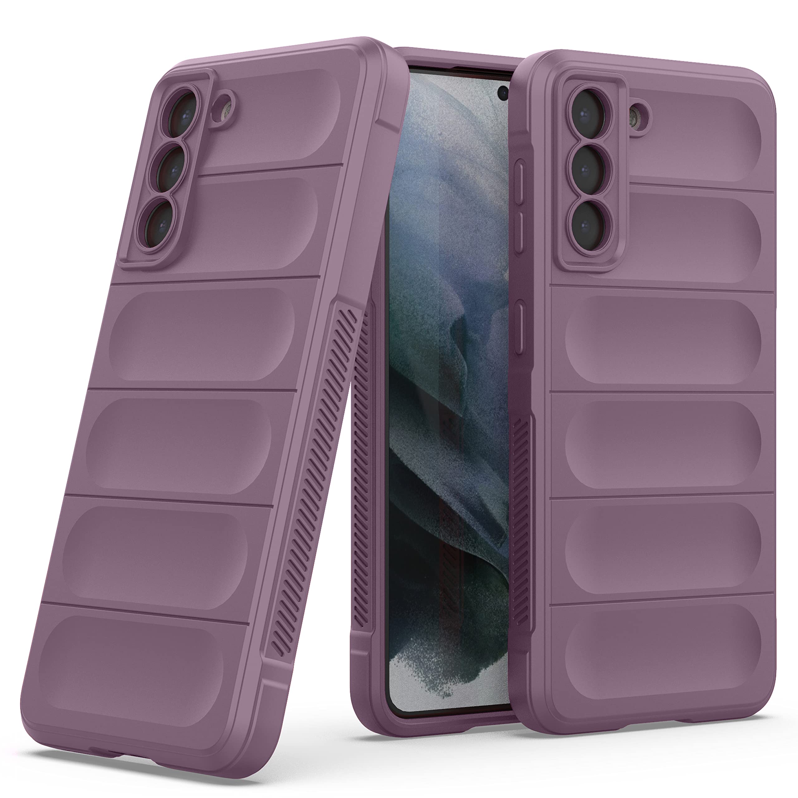 Zapcase Back Case Cover for Samsung Galaxy S21 5G | Compatible for Samsung Galaxy S21 5G Back Cover | Liquid Silicon Magic Case with Camera Protection | Lavender