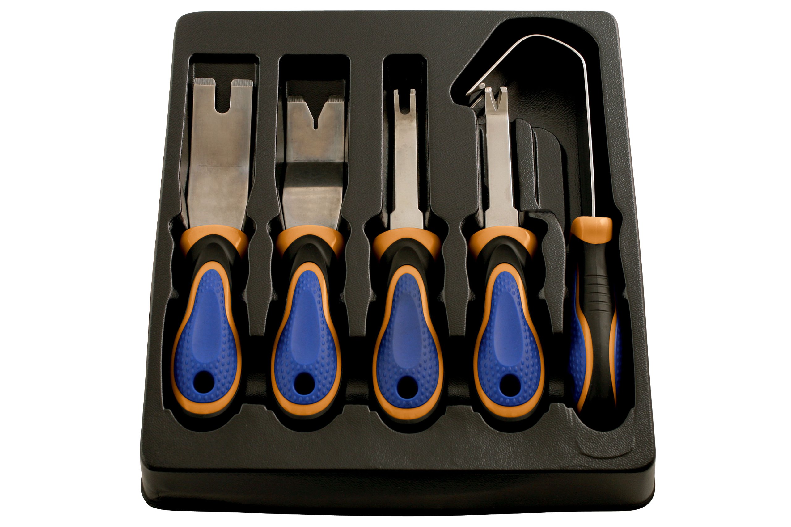 Power-Tec 92264 5 Piece Car Van Trim Clip Removal Stainless Steel Set