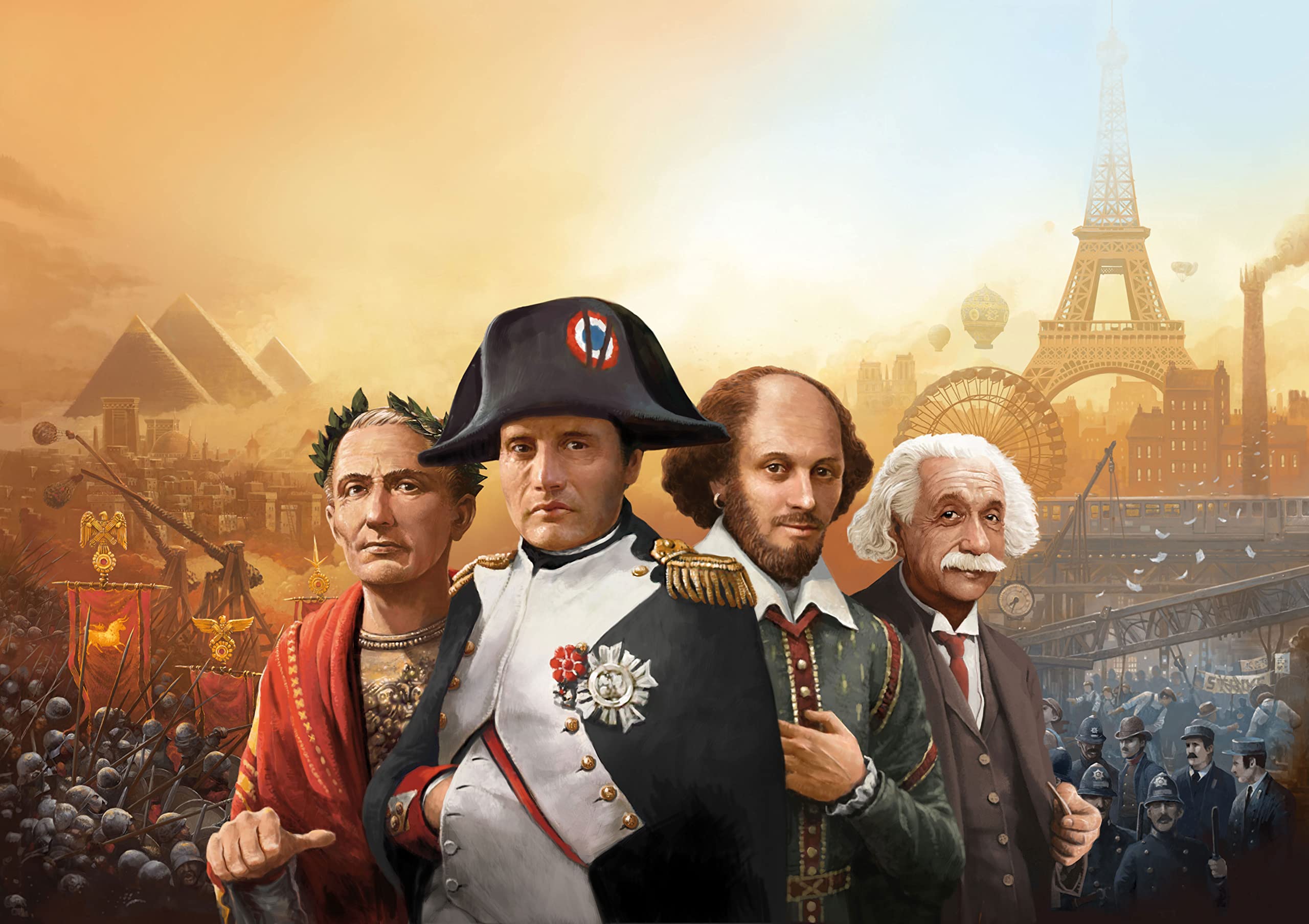 Heidelberger Spieleverlag Czech Games Edition Through The Ages: Una Nuova Storia della civiltà - Gioco da Tavolo strategico - Tedesco - 2-4 Giocatori - dai 14 Anni