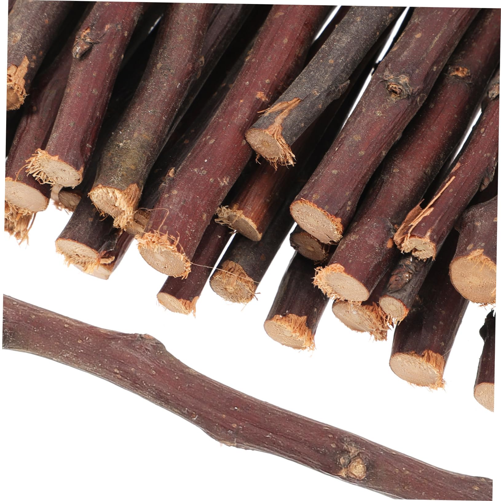 Palitos De Madera Naturales Para Manualidades Niños 50 Piezas Color Marrón Seco Rama Fina Bricolaje Proyectos Escolares Actividades Creativas Infantiles