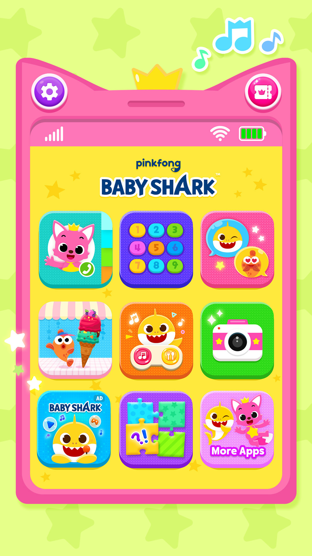 Pinkfong Singing Phone App on Amazon Appstore