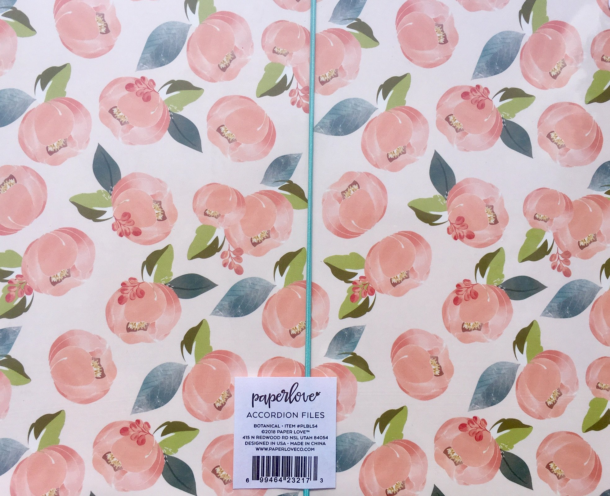 Paper Love Botanical Accordion File Holders (PLBL54)