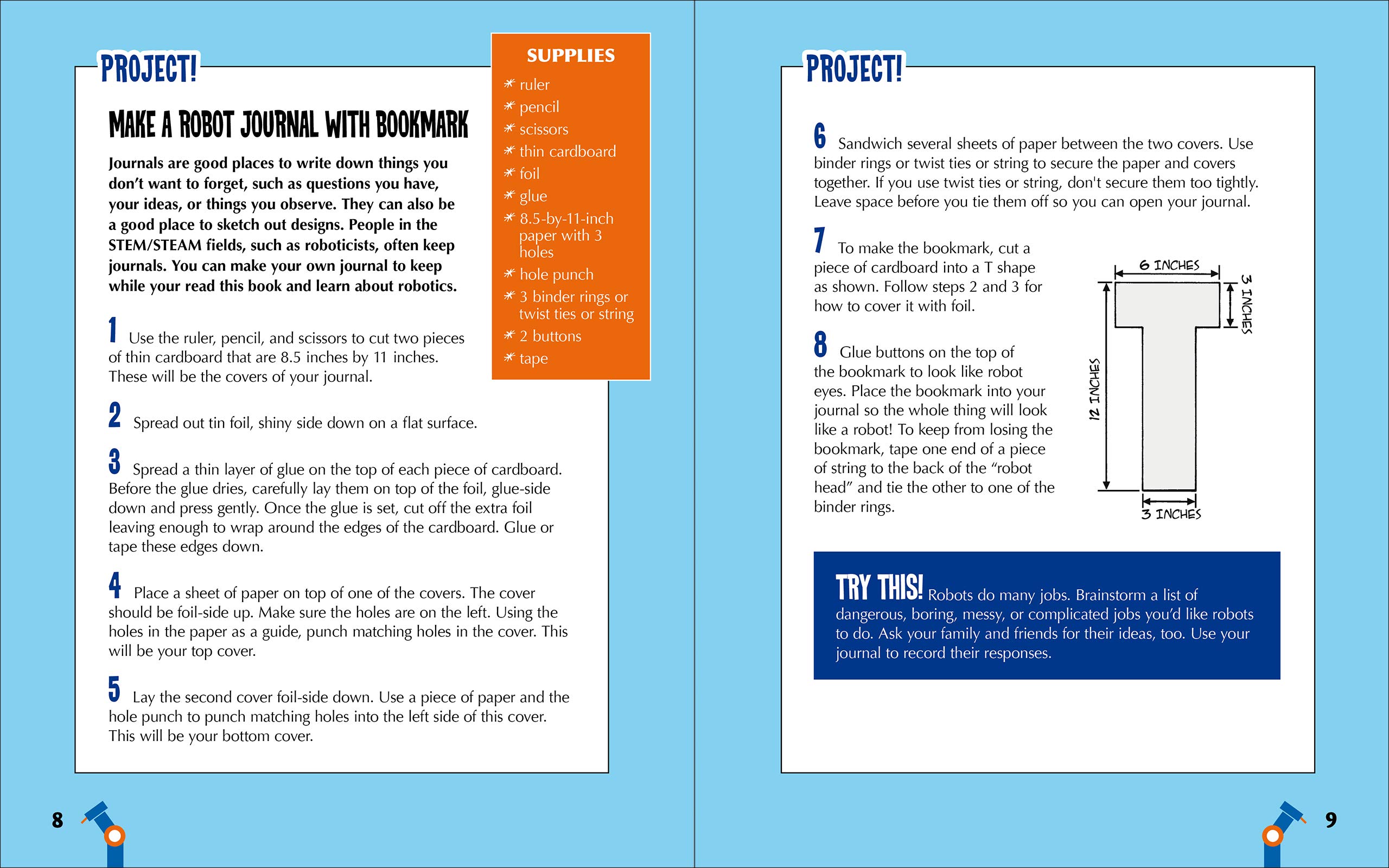 Robotics!: With 25 Science Projects for Kids (Explore Your World)