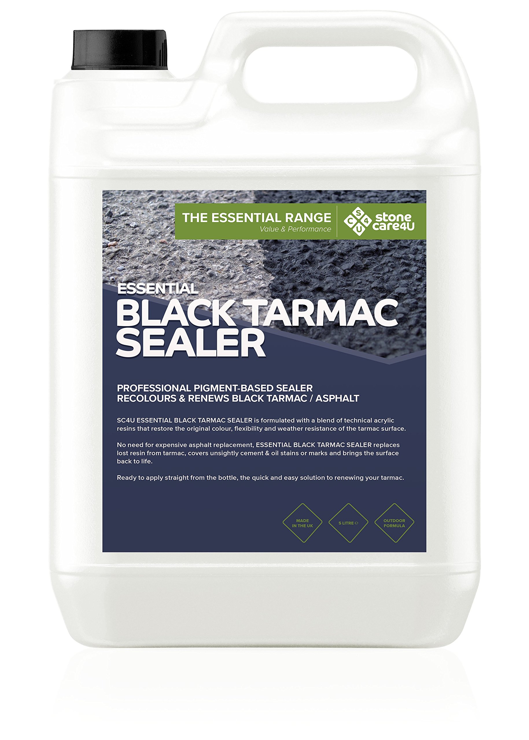Stonecare4u Essential Black Tarmac Sealer 5L