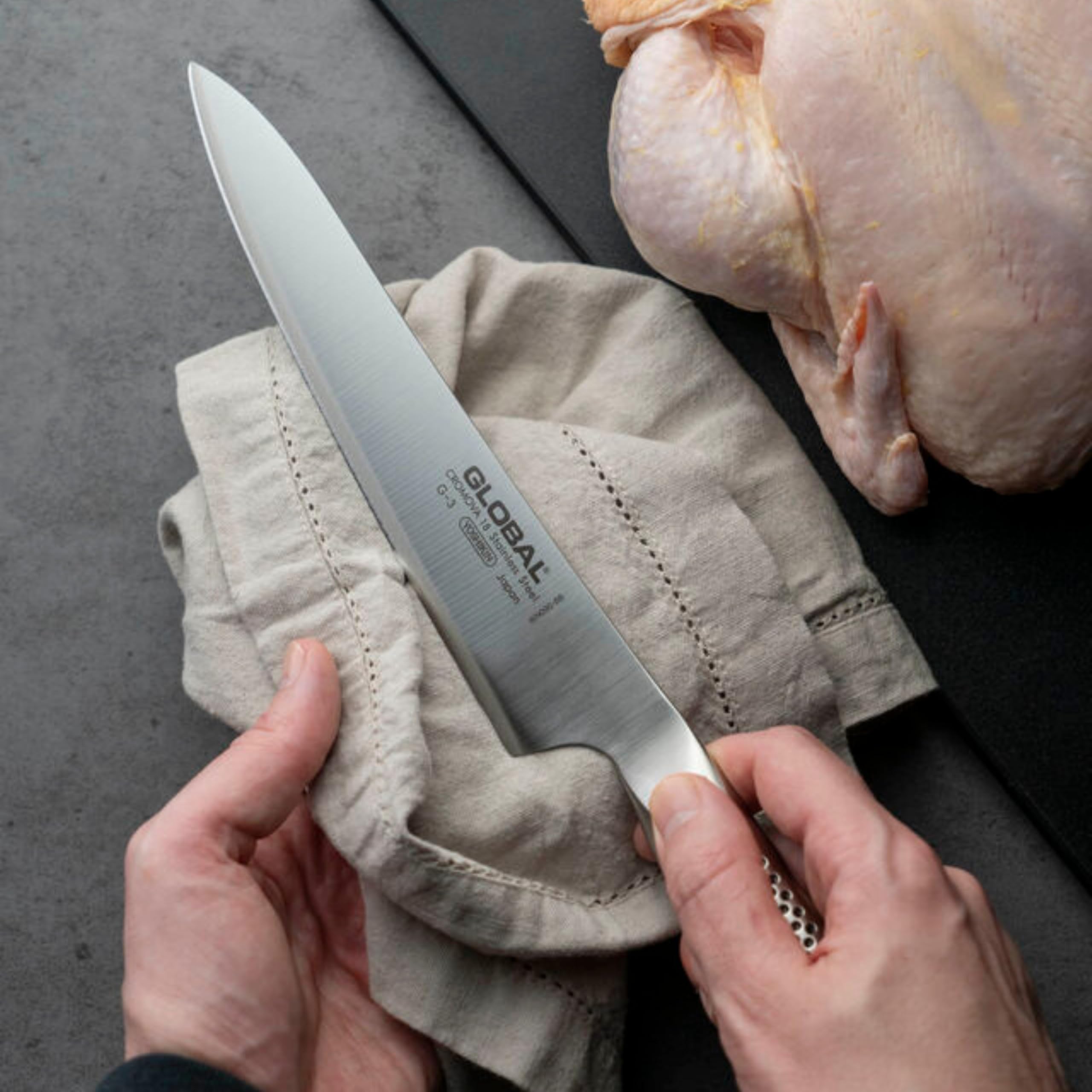  CRYSTAL ナイフ&フォーク Amazon.com: Global Classic 2 Piece Carving Set, 8 1/4 inch Carving