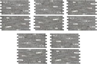 Aspect Peel and Stick Collage Tile in Cloud Shimmer (2pc per Pack/5 Pack)