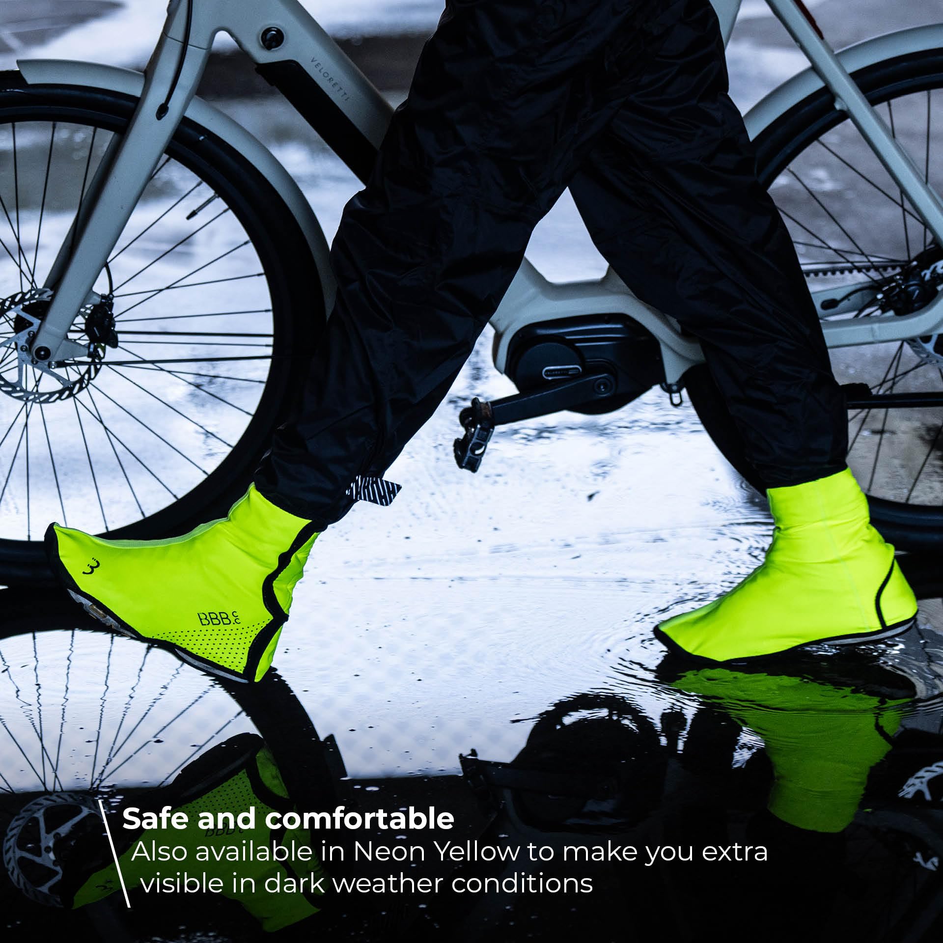 BBB Mixte Multiflex Bws-27 Couvre-Chaussures de Cyclisme imperméables pour Homme et Femme Taille 39/43