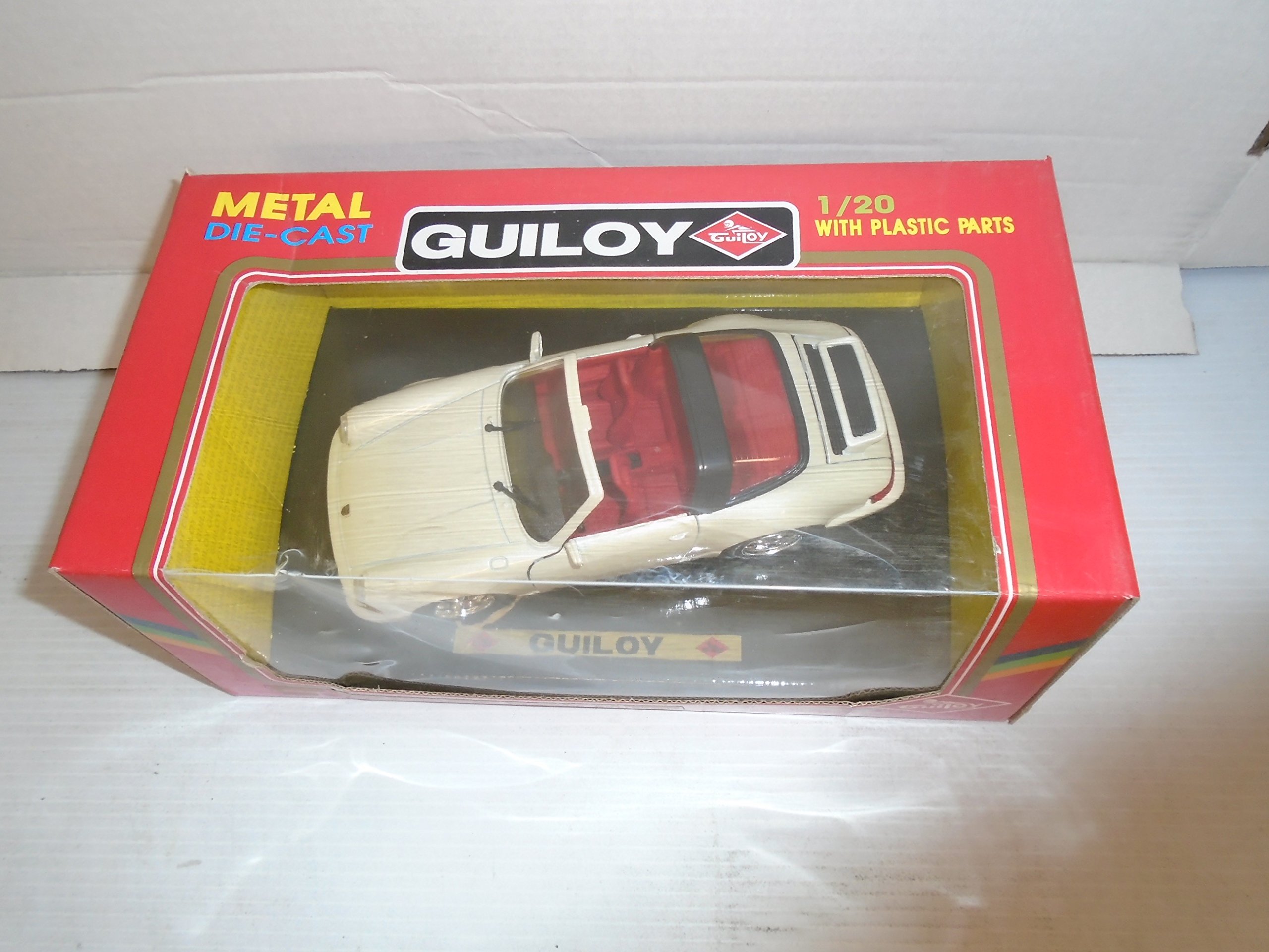 Guiloy 1:20 Scale Porsche 911 Carrera 4 Targa Die Cast Metal 