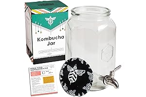 Craft A Brew: Kombucha Brewing Kit with Dispensing Valve