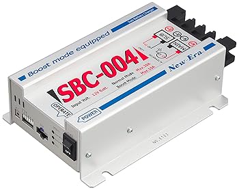 昇圧機能付き走行充電器 ニューエラSBC004 OFC8sqケーブル 5m×2本 Amazon | New Era(ニューエラー) 走行充電器 昇圧回路付 最大